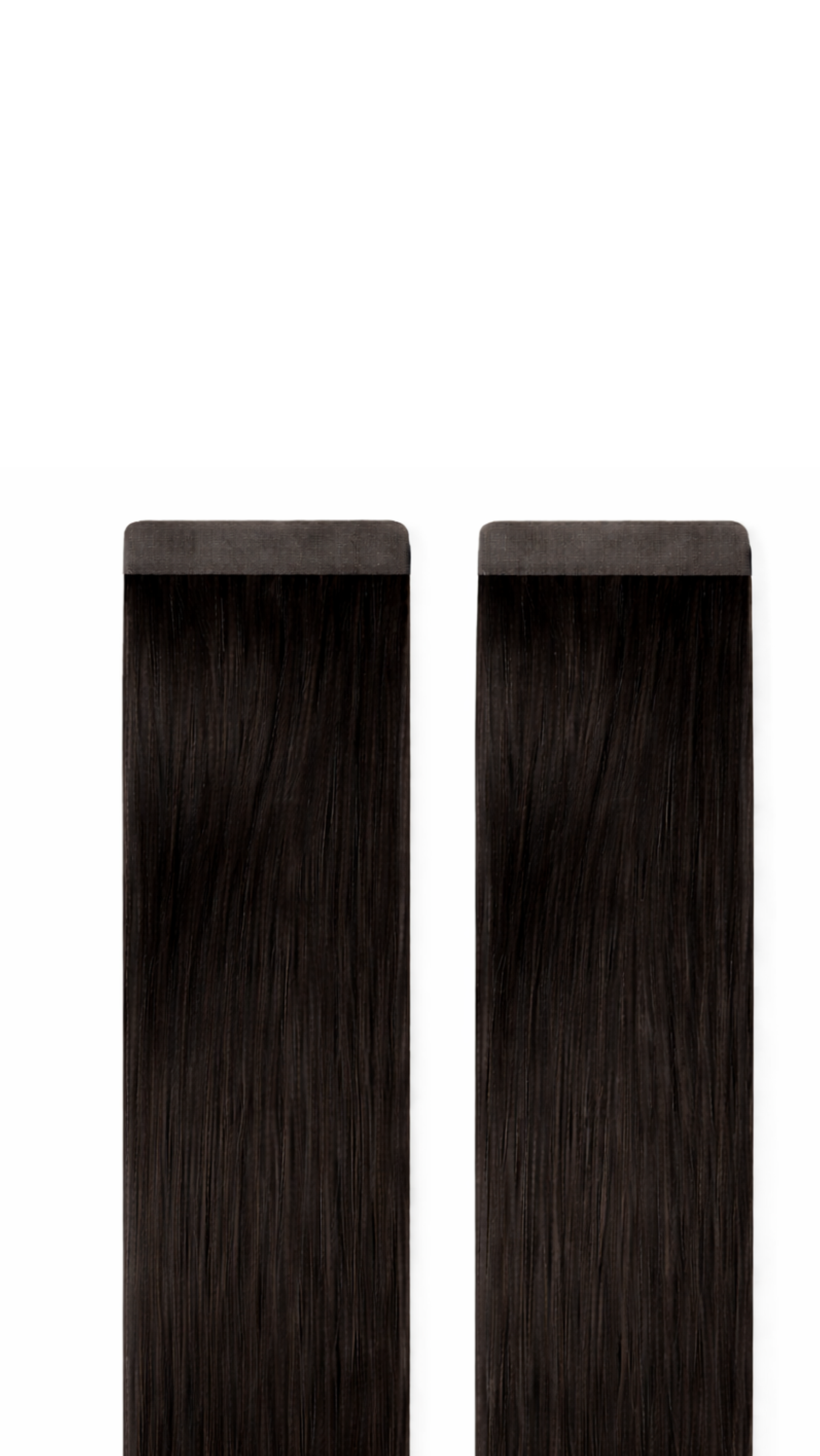 Silky Straight Tapes Almost black