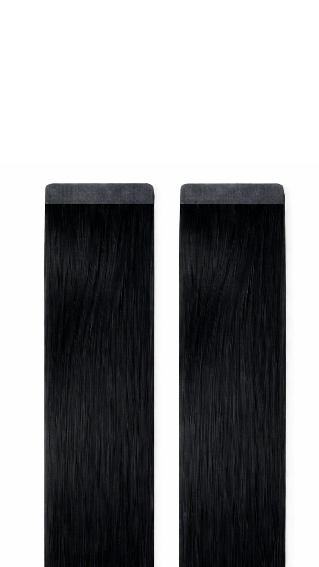 Silky Straight Tapes Jet black