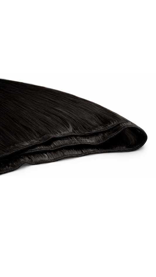 Silky Straight Bundles Almost black