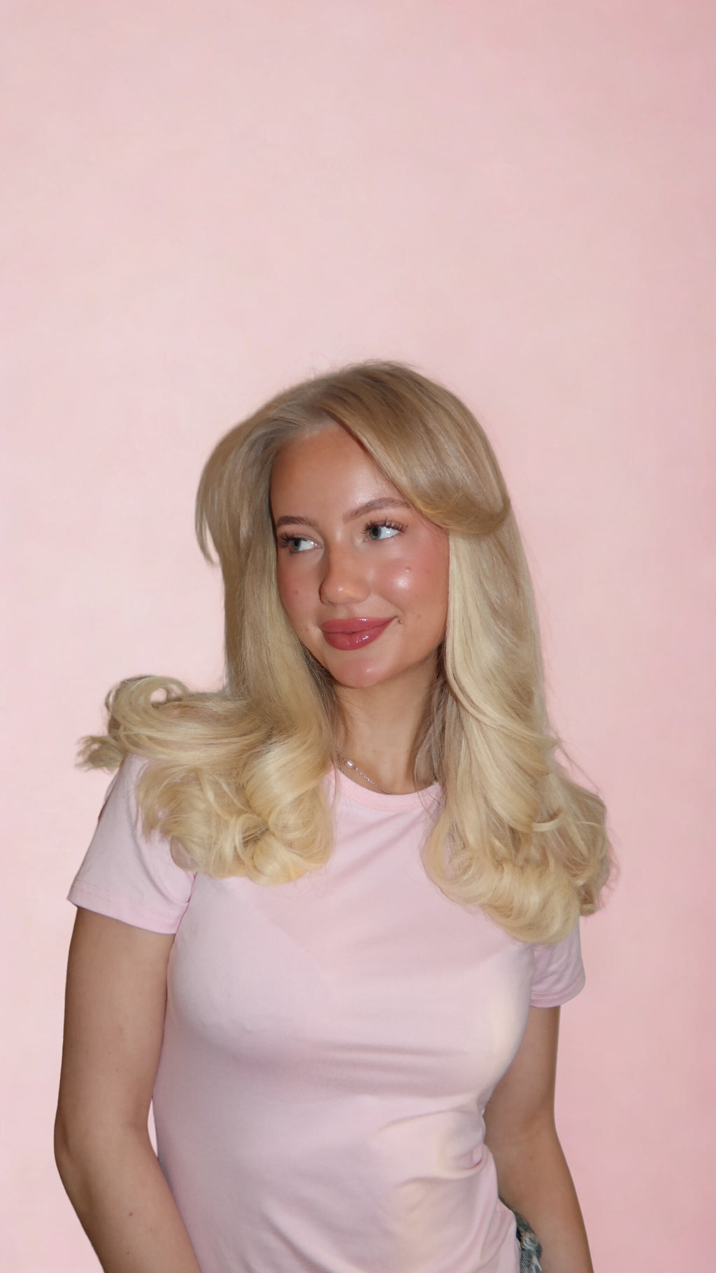 Silky Straight Blond Tapes