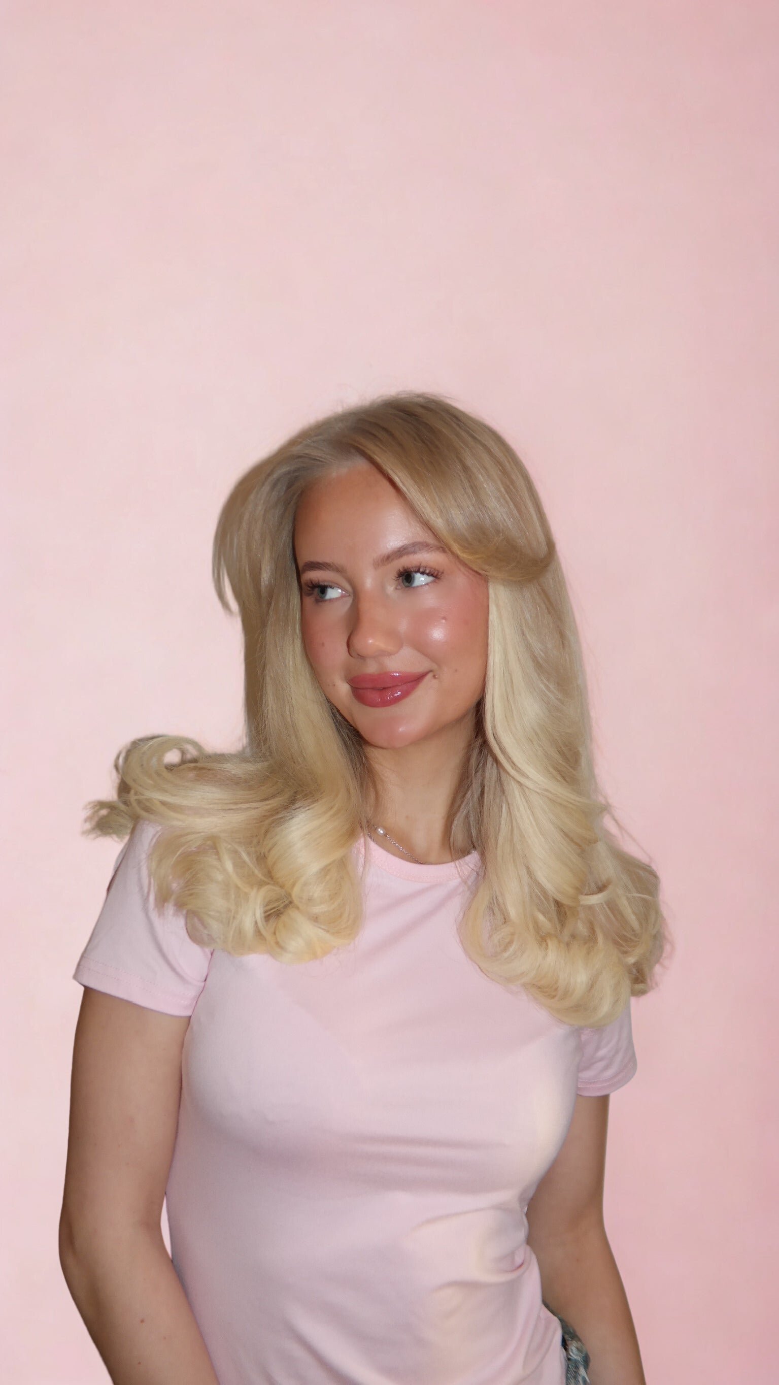 Silky Straight Blond Tapes