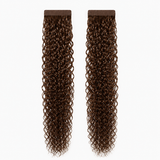 Signature Curly Tapes Chocolate Brown