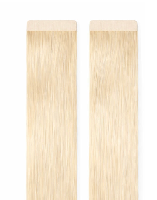 Silky Straight Blond Tapes